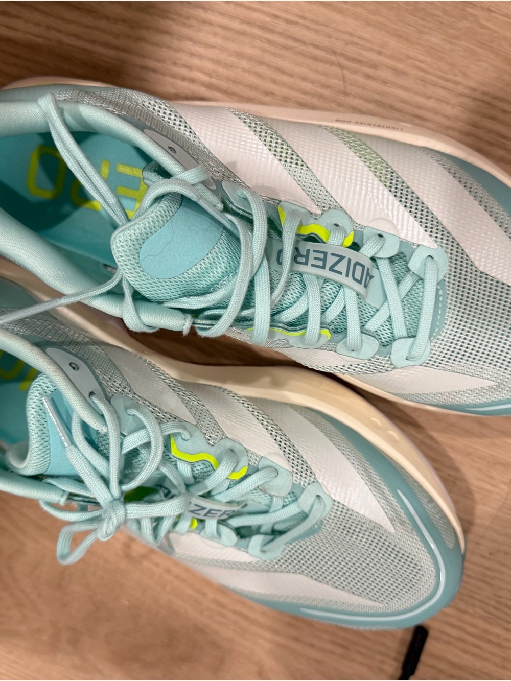 Adidas Women's Running Shoes in Light Teal/White